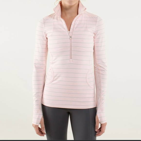 Lululemon rulu half zip light pink - Picture 3 of 3
